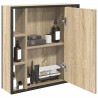Armoire Miroir Chêne Sonoma 60 x 16 x 60 cm Bois d'ingénierie 620376620376