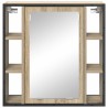 Armoire Miroir Chêne Sonoma 60 x 16 x 60 cm Bois d'ingénierie 620376620376