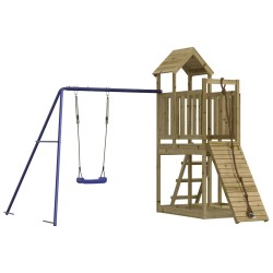 Aire de jeux d'extérieur bois de pin imprégné 620387620387