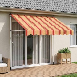 Auvent rétractable manuel Multicolore 150 x 115 x 300 cm 620396620396