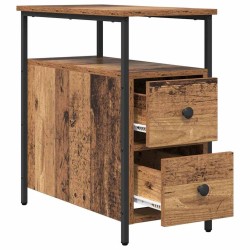Cabinet de chevet Bois ancien 30 x 60 x 60 cm Bois d'ingénierie 620416620416