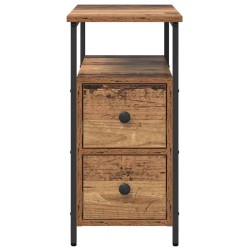 Cabinet de chevet Bois ancien 30 x 60 x 60 cm Bois d'ingénierie 620416620416