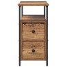 Cabinet de chevet Bois ancien 30 x 60 x 60 cm Bois d'ingénierie 620416620416