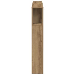 Armoire de tête de lit chêne artisanal 120x19x104,5 cm 620425620425