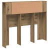 Armoire de tête de lit chêne artisanal 120x19x104,5 cm 620425620425