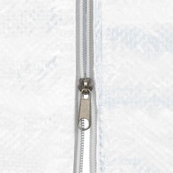 Mur de tente de fête 2 pcs Blanc 200 x 195 cm PE et acier 620453620453