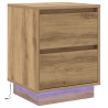 Cabinet de chevet Chêne artisanal 39 x 34,5 x 50 cm 620454620454