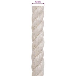 Corde en Jute 12 Blanc Jute 100% Tossa 620457620457