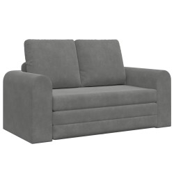 Canapé-Lit Gris foncé 148 x 71 x 83 cm Velours 620459620459