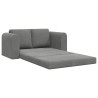 Canapé-Lit Gris foncé 148 x 71 x 83 cm Velours 620459620459