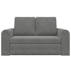 Canapé-Lit Gris foncé 148 x 71 x 83 cm Velours 620459620459