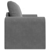 Canapé-Lit Gris foncé 148 x 71 x 83 cm Velours 620459620459