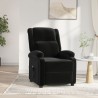 Fauteuil inclinable électrique noir velours 620464620464