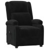 Fauteuil inclinable électrique noir velours 620464620464