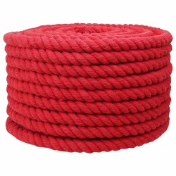 Corde Rouge 1,6 x 1,6 x 2500 cm Coton 620465620465