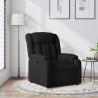 Fauteuil inclinable en tissu noir 620467620467
