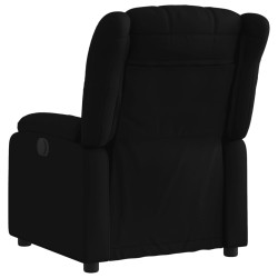 Fauteuil inclinable en tissu noir 620467620467