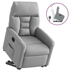 Fauteuil inclinable Gris clair Tissu 620468620468
