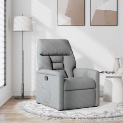 Fauteuil inclinable Gris clair Tissu 620470620470