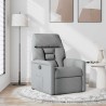 Fauteuil inclinable Gris clair Tissu 620470620470