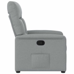 Fauteuil inclinable Gris clair Tissu 620470620470