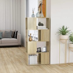 Bibliothèque/Séparateur de pièce Chêne Sonoma 60x24x124,5 cm 620476620476
