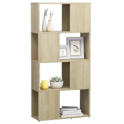 Bibliothèque/Séparateur de pièce Chêne Sonoma 60x24x124,5 cm 620476620476