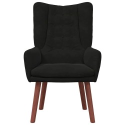 fauteuil Noir 63 x 67 x 94 cm Velours 620480620480