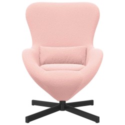 Fauteuil œuf Rose 63 x 73 x 90 cm tissu 620482620482