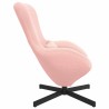 Fauteuil œuf Rose 63 x 73 x 90 cm tissu 620482620482