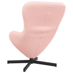 Fauteuil œuf Rose 63 x 73 x 90 cm tissu 620482620482