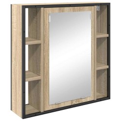 Ensemble de mobilier de salle de bain avec étagère 3 pcs Marron 620484620484