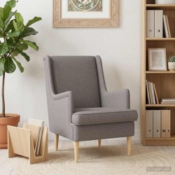 Fauteuil Taupe Tissu 620485620485