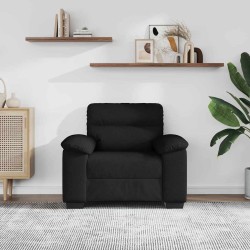 Fauteuil noir 100x81x84 cm tissu 620490620490