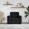 Fauteuil noir 100x81x84 cm tissu 620490620490