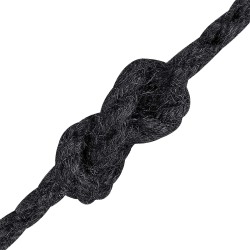 Fil en jute 4 Noir Jute 100% Tossa 620491620491