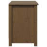 Meuble TV Marron miel 103x36,5x52 cm Bois de pin massif 620493620493