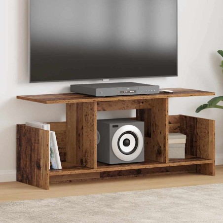Meuble TV Bois ancien 102 x 35 x 45 cm Bois d'ingénierie 620495620495