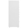 Classeur mobile Gris 28x41x109 cm Métal 620499620499