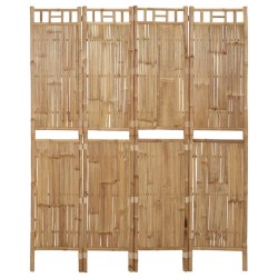 Cloison de séparation 4 panneaux Bambou 160x180 cm 620500620500