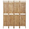 Cloison de séparation 4 panneaux Bambou 160x180 cm 620500620500