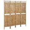 Cloison de séparation 4 panneaux Bambou 160x180 cm 620500620500