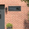 Fenêtre de sous-sol RISOR 100 x 40 cm PVC et verre Anthracite 620502620502
