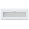 Fenêtre de sous-sol RISOR 100 x 40 cm PVC et verre Anthracite 620502620502