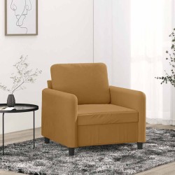 Fauteuil Marron 60 cm Velours 620503620503