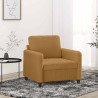 Fauteuil Marron 60 cm Velours 620503620503
