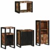 Ensemble de mobilier de salle de bain 4 pcs Bois Recyclé Solide 620507620507