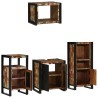 Ensemble de mobilier de salle de bain 4 pcs Bois Recyclé Solide 620507620507