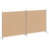 Paravent à 2 panneaux Beige 348 x 180 cm Tissu 620517620517