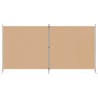 Paravent à 2 panneaux Beige 348 x 180 cm Tissu 620517620517
